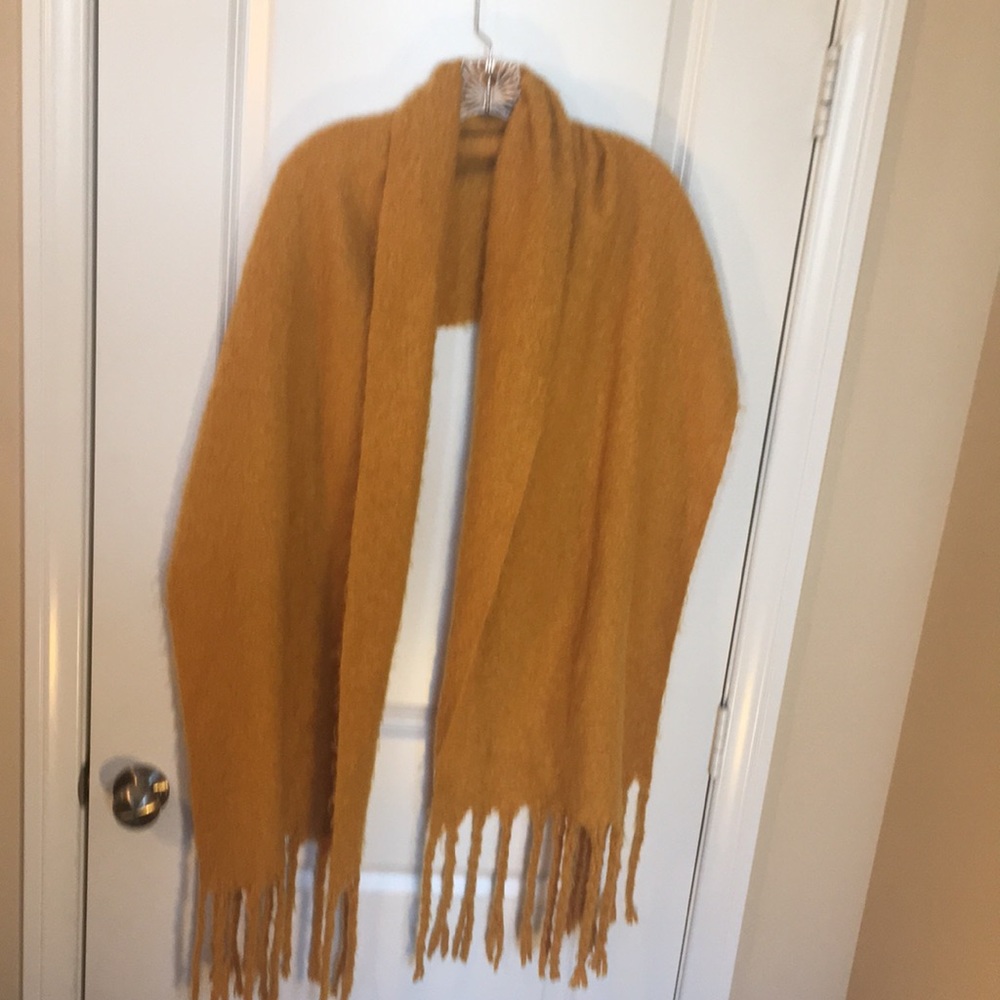 Golden Blanket Scarf